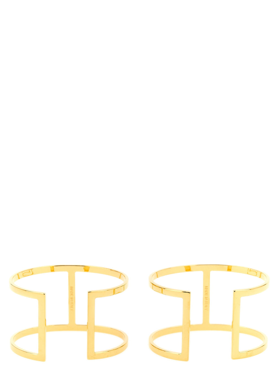 Elisabetta Franchi Logo Bracelet Set