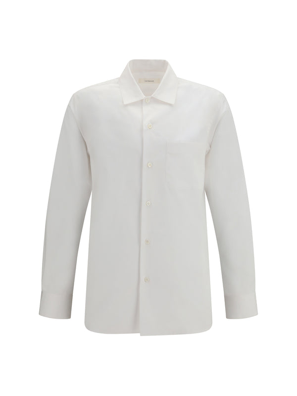 Umit Benan 100% COTTON shirt in white