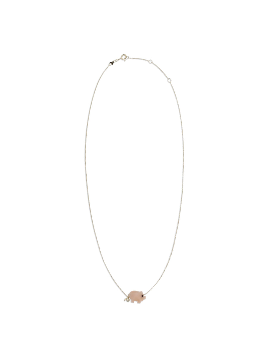 Aliita 9-karat yellow gold necklace in yellow