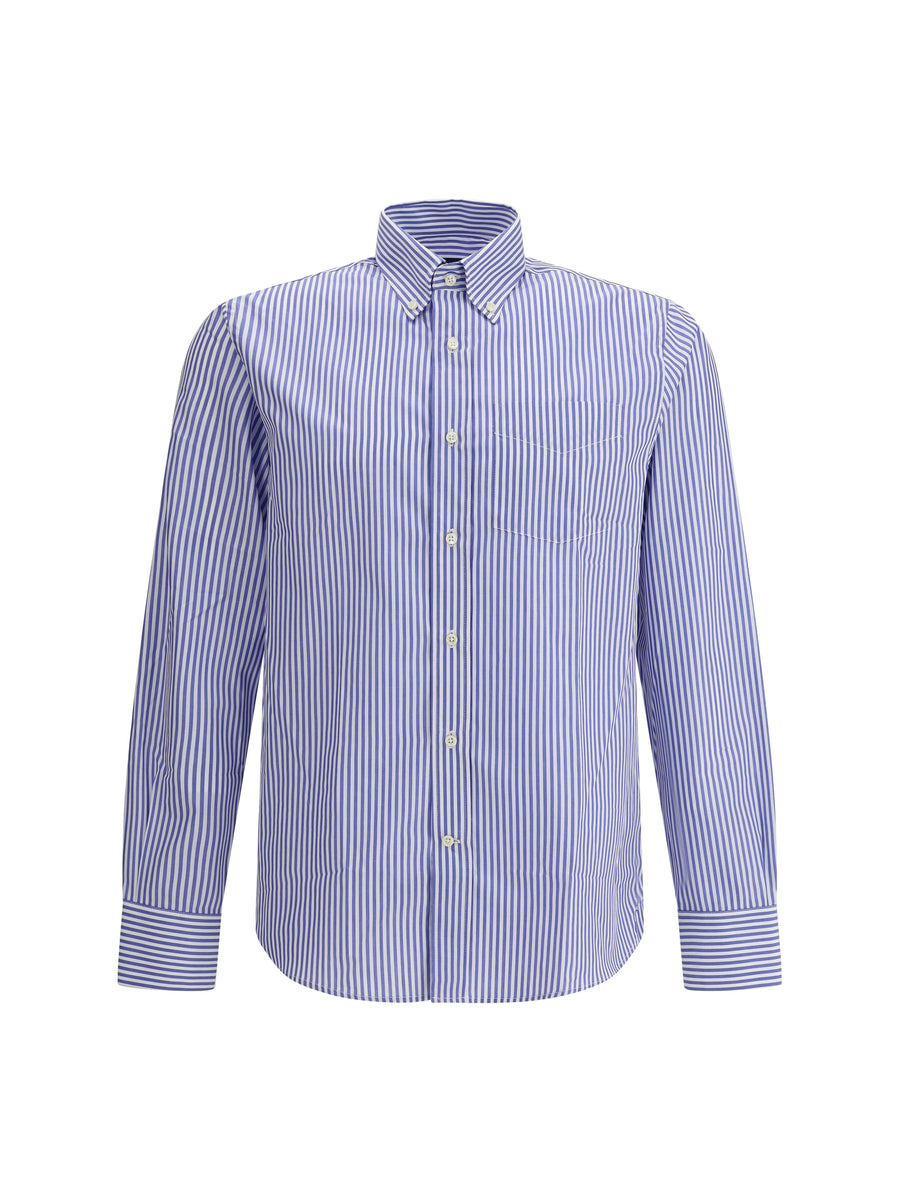 Deperlu 100% Cotton shirt in blue