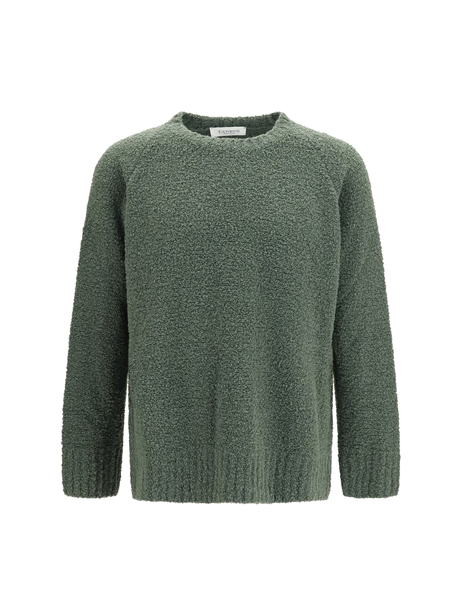 Crewneck Sweater Verde Militare/military Green Sweatshirts