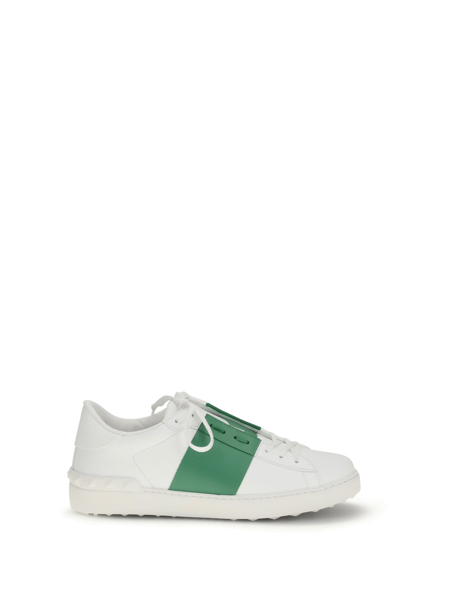 Open Sneakers White-Green Briar White/green Briar/white Trainers