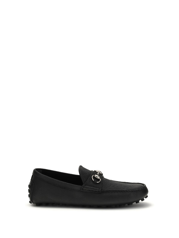 Gucci 100% Calf Leather Bos Taurus loafer in black