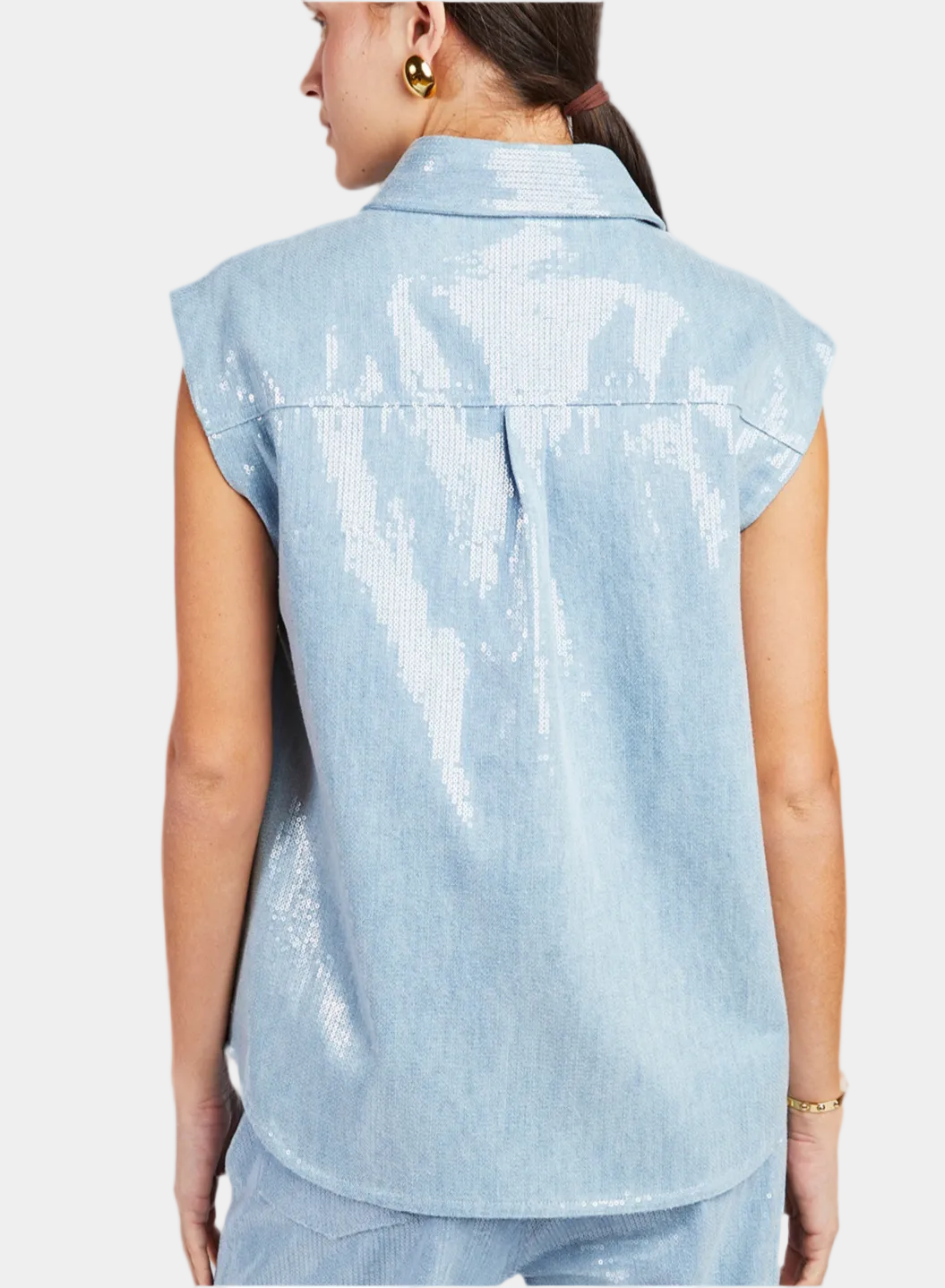 Camicia Denim Paillettes __single__