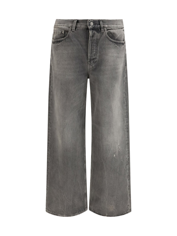 Golden Goose 100% cotton jeans in gray
