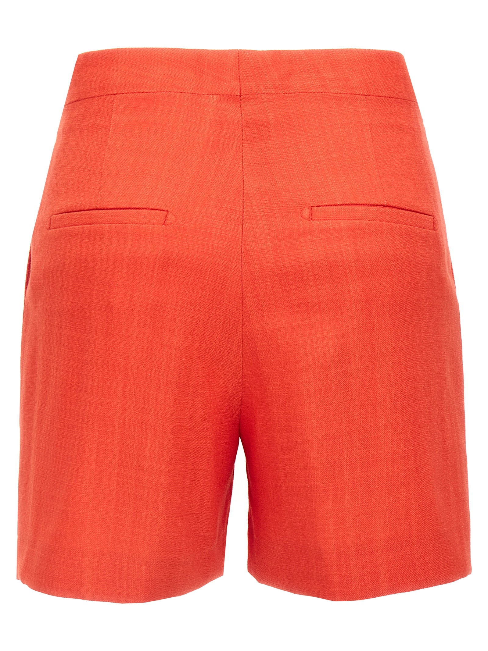 B-Elle shorts Red Viscose Polyamide Lycra Bermuda