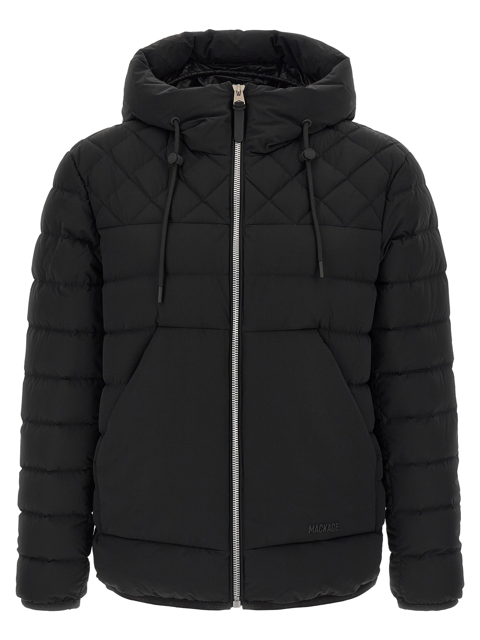 Bergen down jacket Black Recycled Nylon Jacket, Parka, Casual
