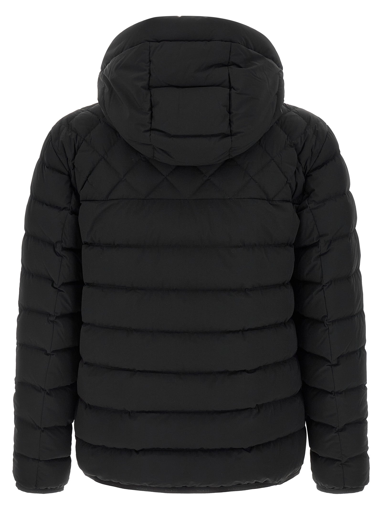Bergen down jacket Black Recycled Nylon Jacket, Parka, Casual