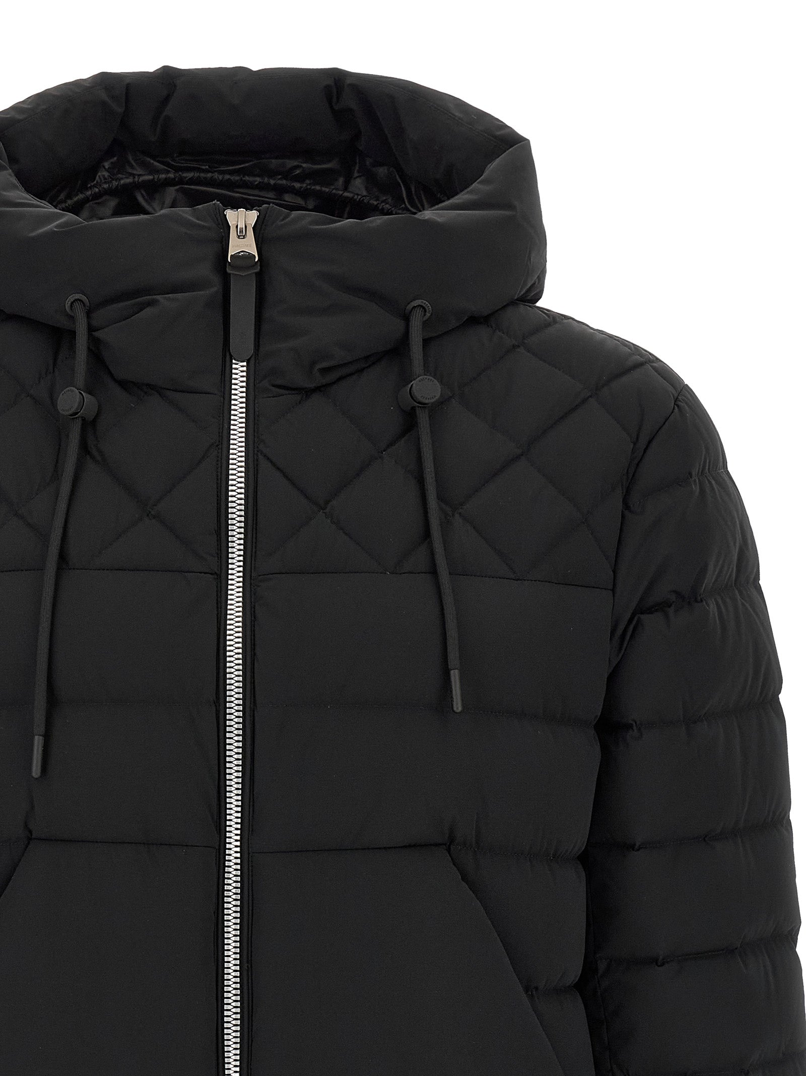 Bergen down jacket Black Recycled Nylon Jacket, Parka, Casual