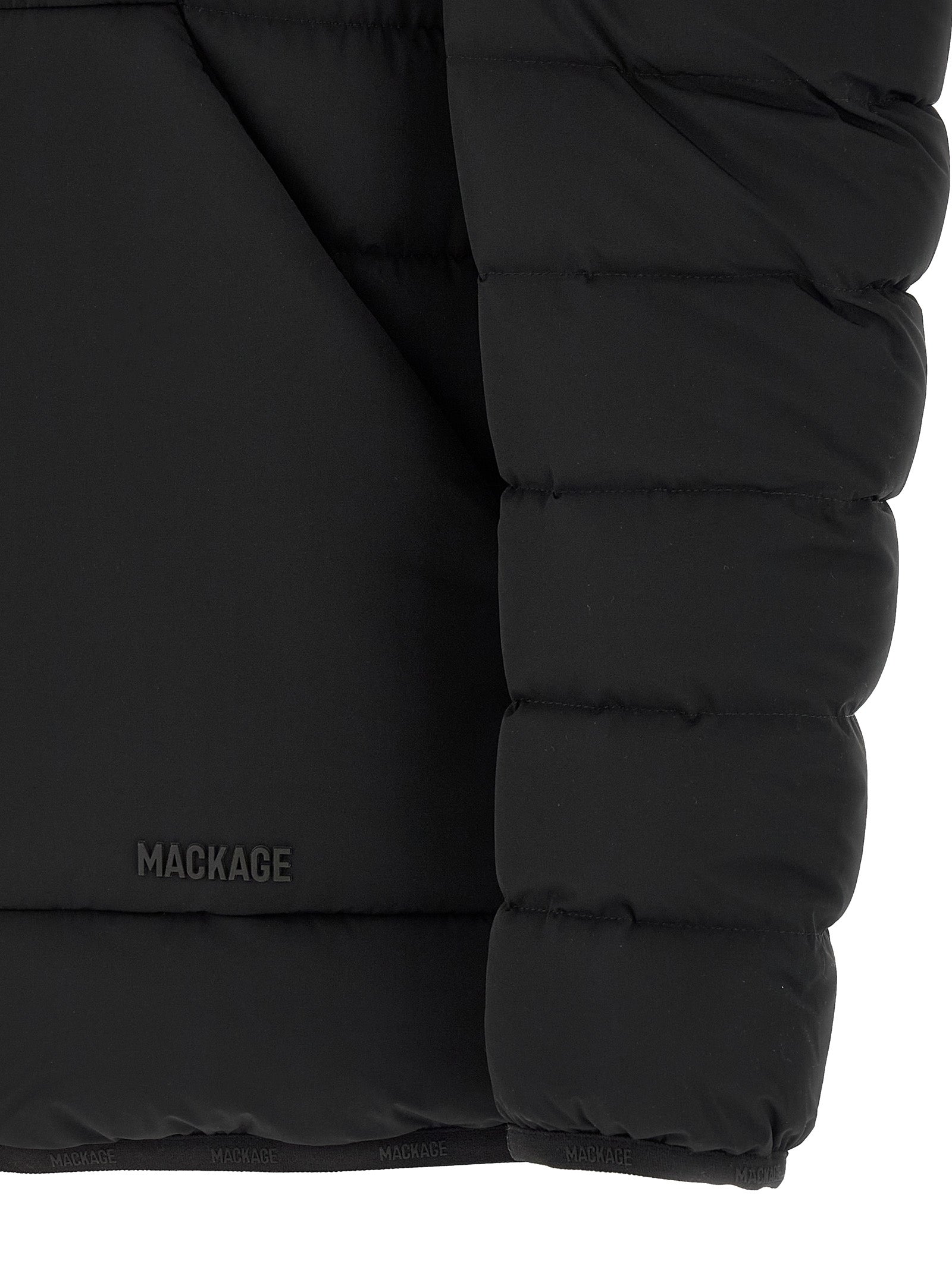 Bergen down jacket Black Recycled Nylon Jacket, Parka, Casual