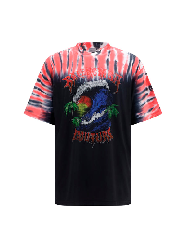 Balenciaga 100% Cotton t-shirt in black