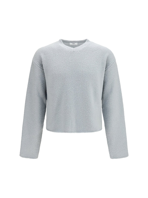 Wool Sweater Talc Lamb Ovis Aries