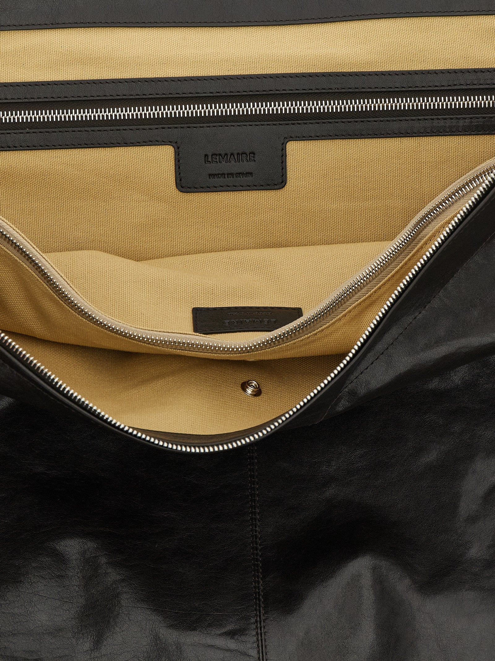 Berlingot 72H Weekend shoulder bag Brown Calfskin Leather (bos Taurus)