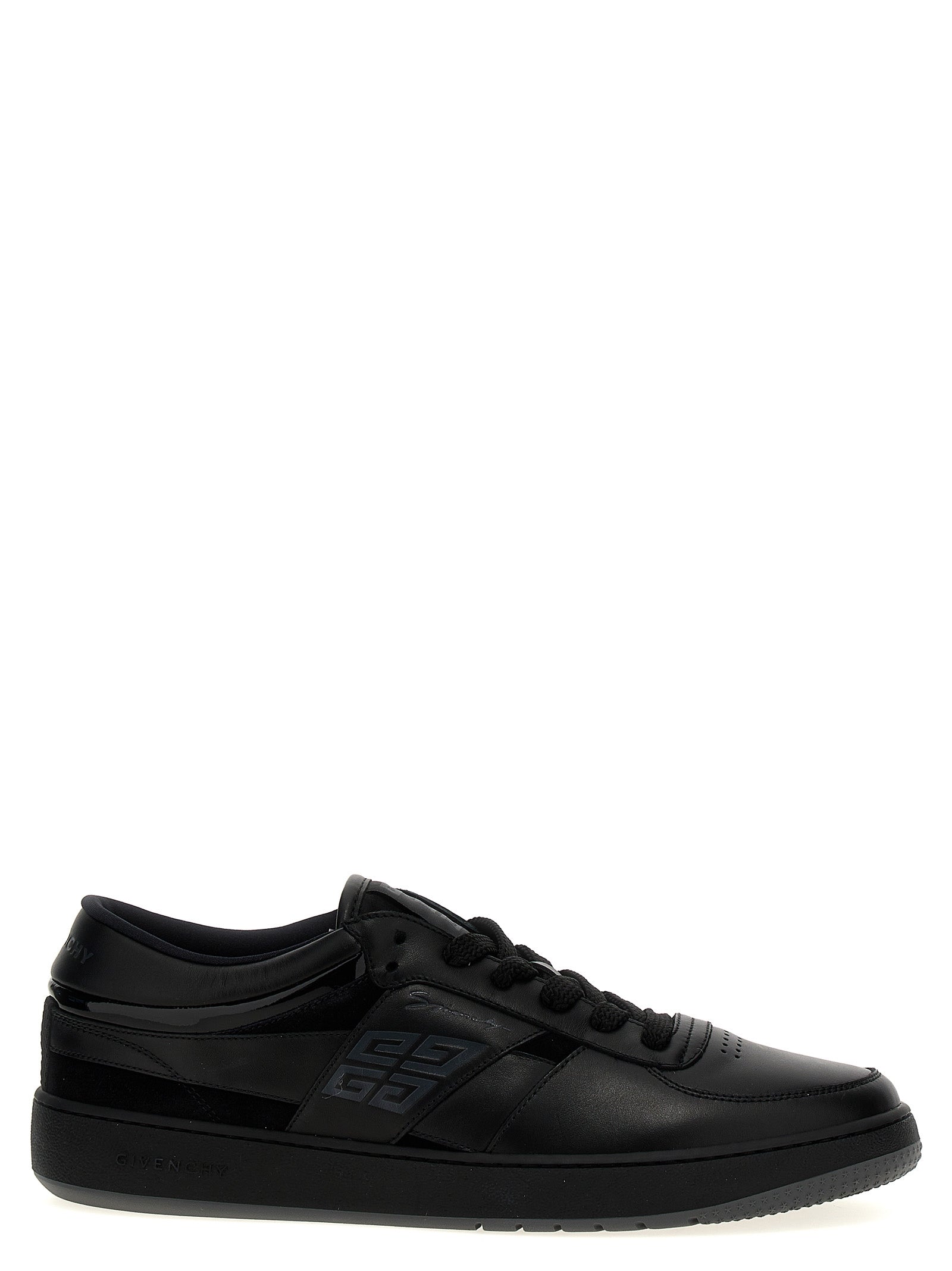 G Move Sneakers Black Calfskin Leather (bos Taurus)