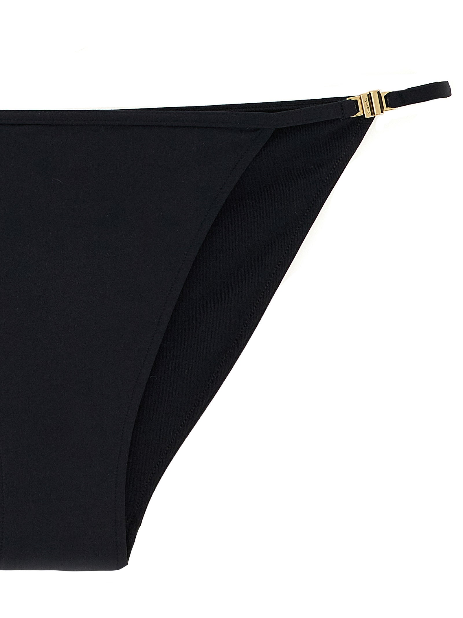 T Bikini Black Polyamide Beachwear