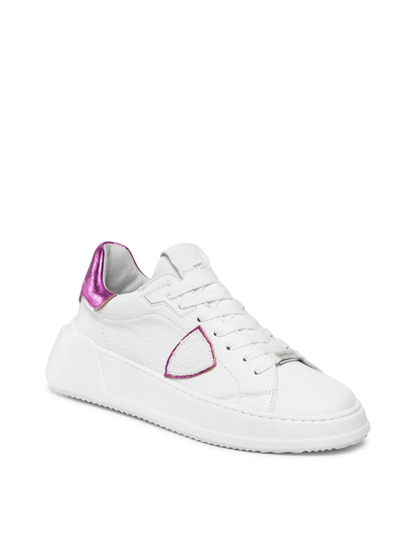Philippe Model Leather sneaker in white