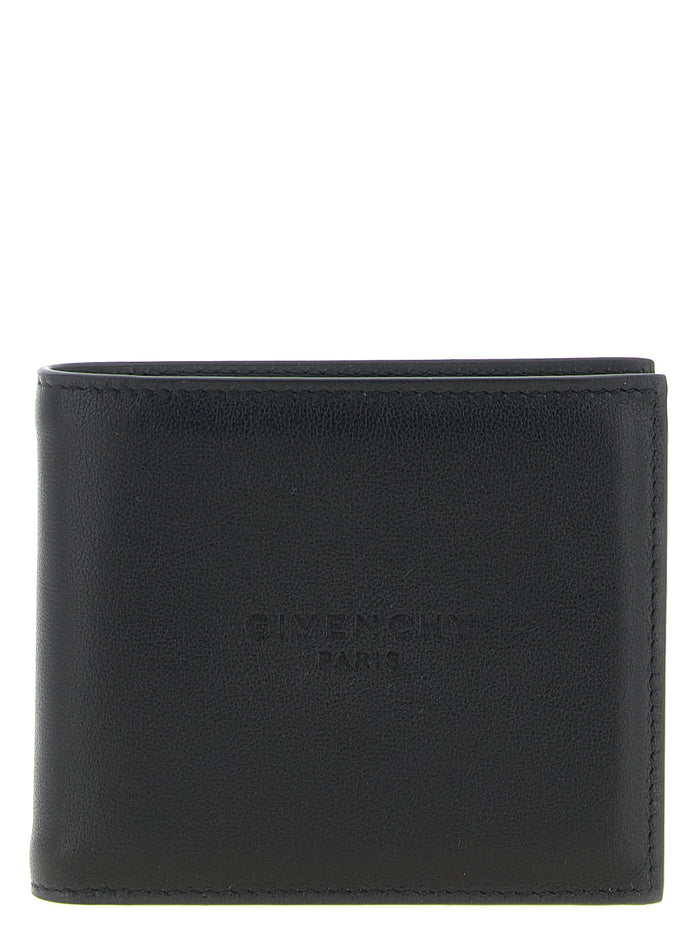 Antigona Stamped wallet Black Calfskin Leather (bos Taurus) Wallets, Card Holders