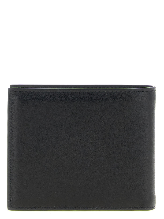 Antigona Stamped wallet Black Calfskin Leather (bos Taurus) Wallets, Card Holders