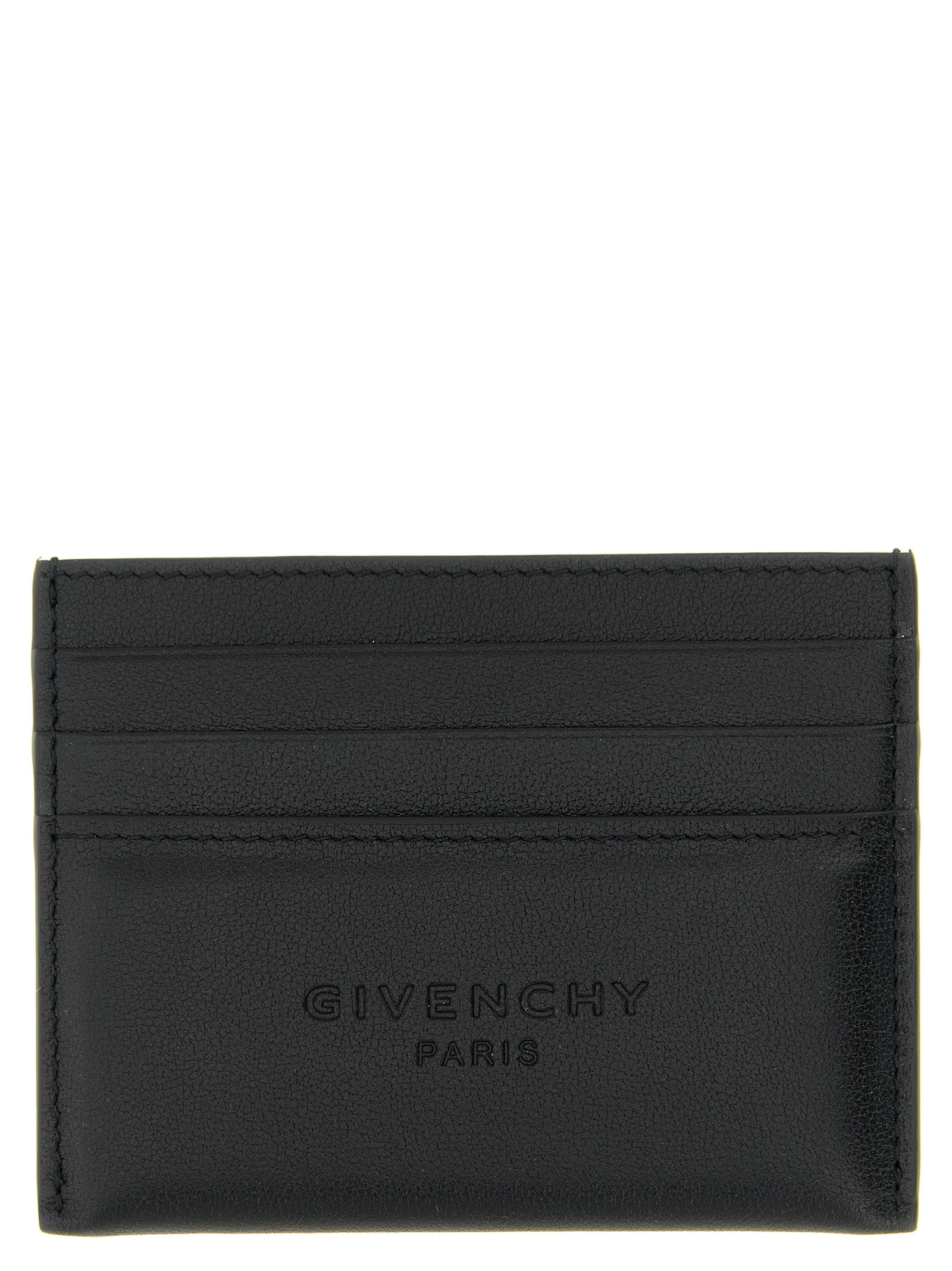Antigona Stamped card holder Black Calfskin Leather (bos Taurus) Wallets, Holders