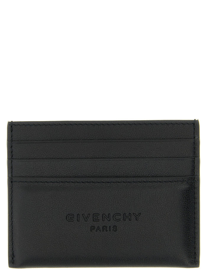 Antigona Stamped card holder Black Calfskin Leather (bos Taurus) Wallets, Holders