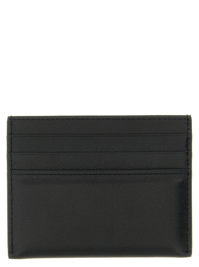 Antigona Stamped card holder Black Calfskin Leather (bos Taurus) Wallets, Holders