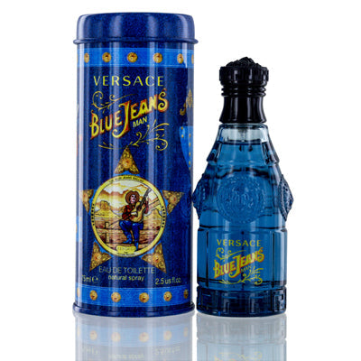 Versace Blue Jeans Eau De Toilette Spray 2.5 Oz One Color Perfumes