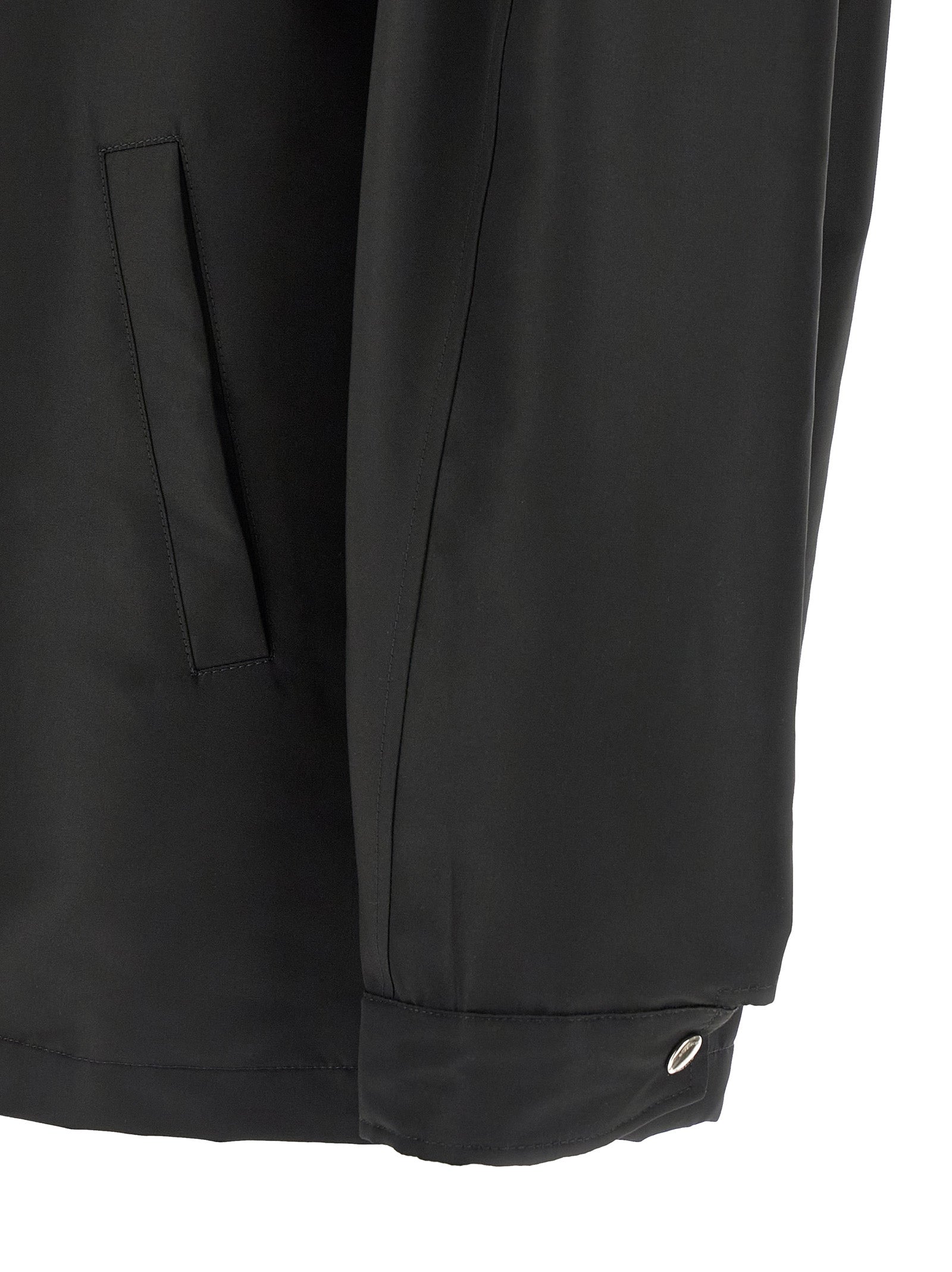 Coach jacket Black Polyester Down Jacket, Parka, Casual