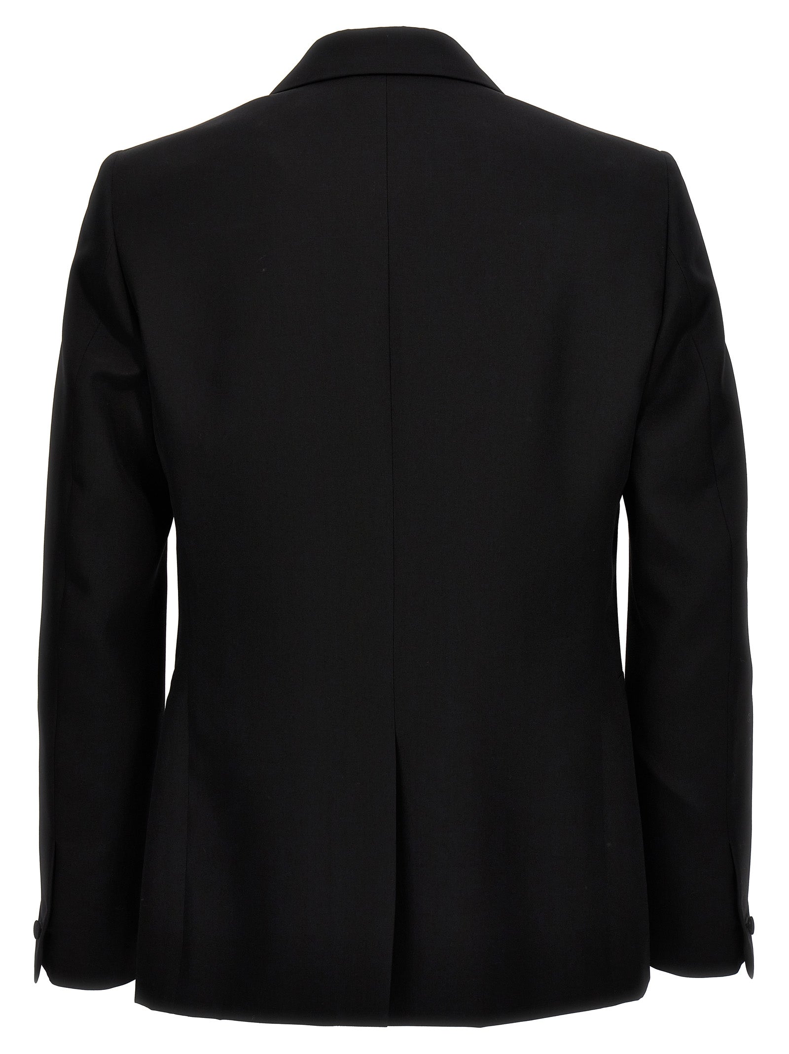 Peack Lapel blazer Black Wool