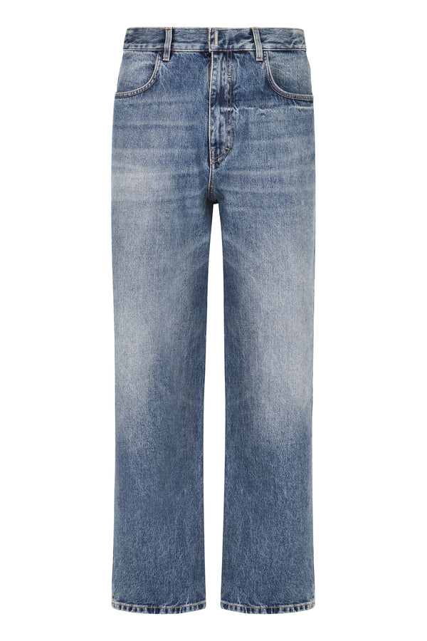 Givenchy Straight Leg Jeans Denim Cotton Regular & Straight-leg