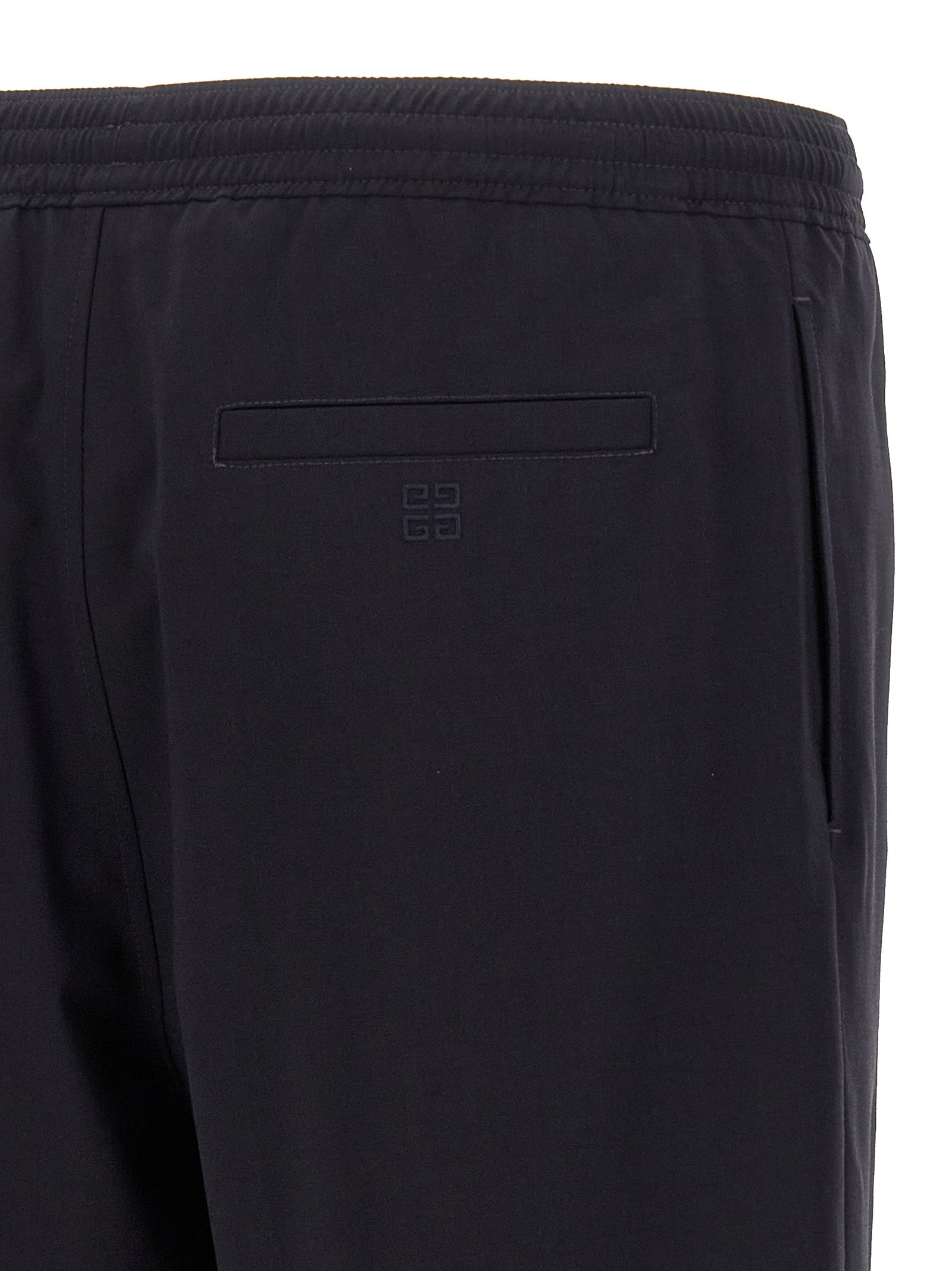 Tailoerd bermuda shorts Blue Elastane Polyamide Wool Bermuda