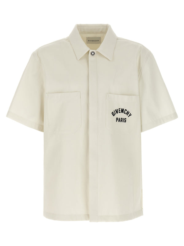 Givenchy Logo Embroidery Shirt