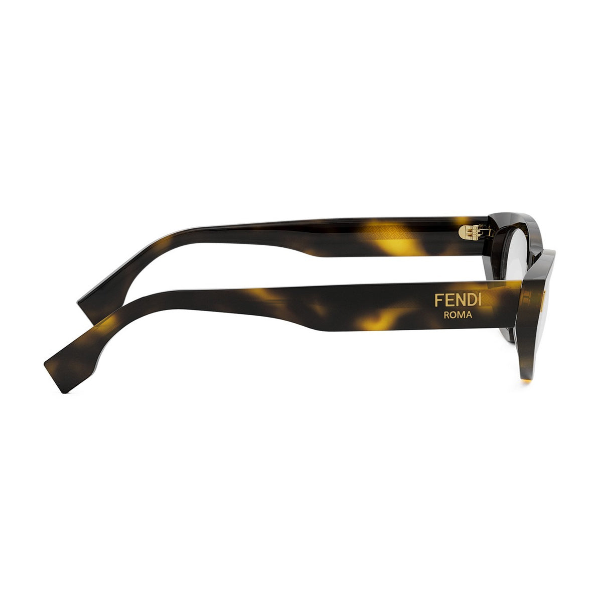 Fendi FE50119I Roma 052 Havana Marrone Acetate Occhiali Da Vista