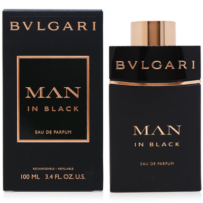 Bulgari Man Black Eau De Parfum Spray Refillable 3.4 Oz One Color Perfumes