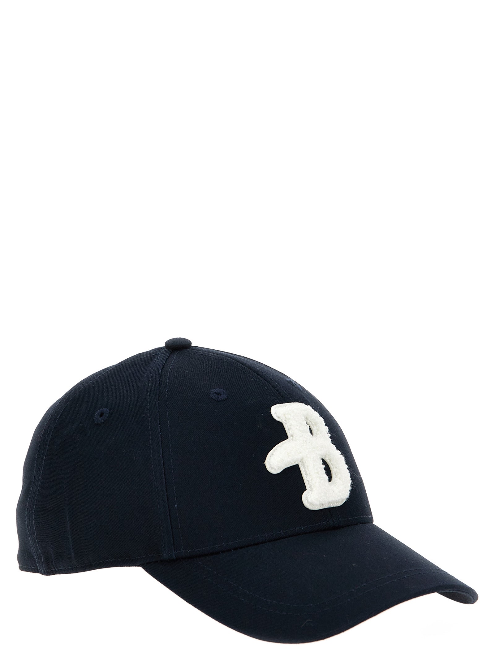 Logo cap Blue Cotton Hat