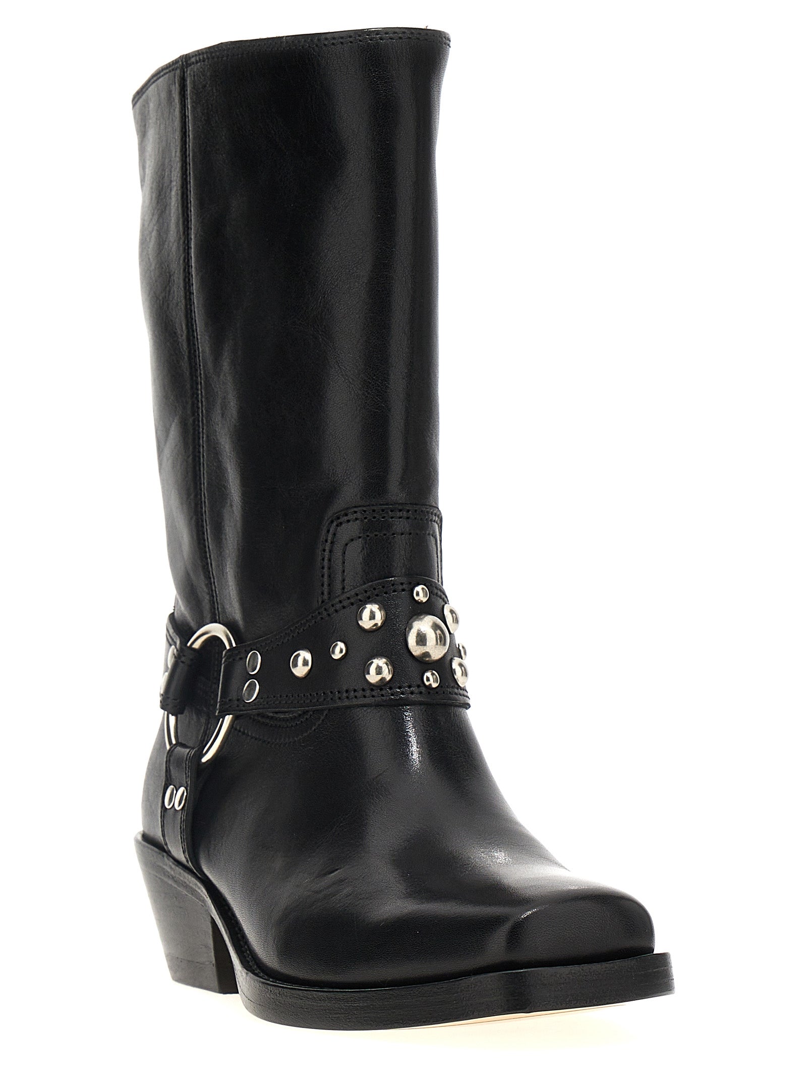 Antya ankle boots Black Calfskin Leather (bos Taurus) Boots