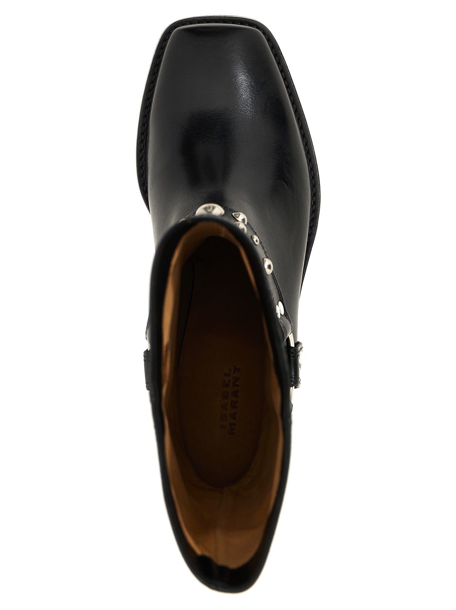 Antya ankle boots Black Calfskin Leather (bos Taurus) Boots