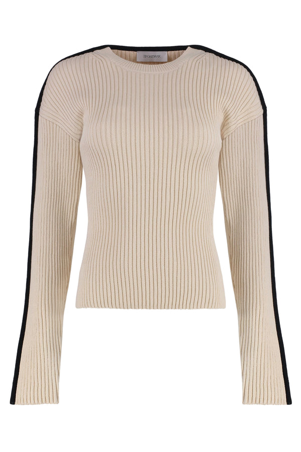 Knitted Top Boemia Ivory Cotton Tops
