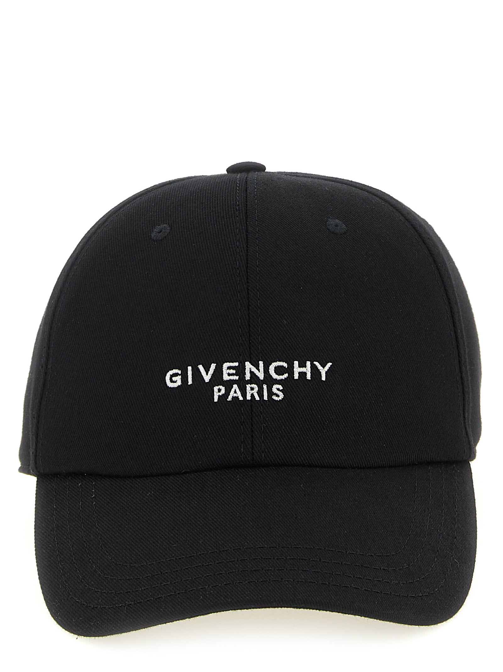 GIVENCHY Paris cap Black Cotton Hat