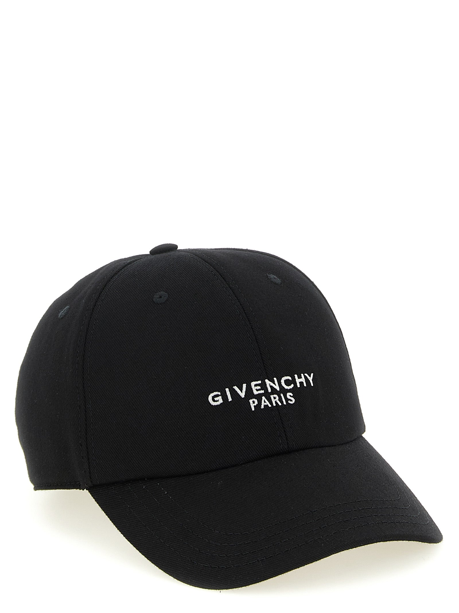 GIVENCHY Paris cap Black Cotton Hat