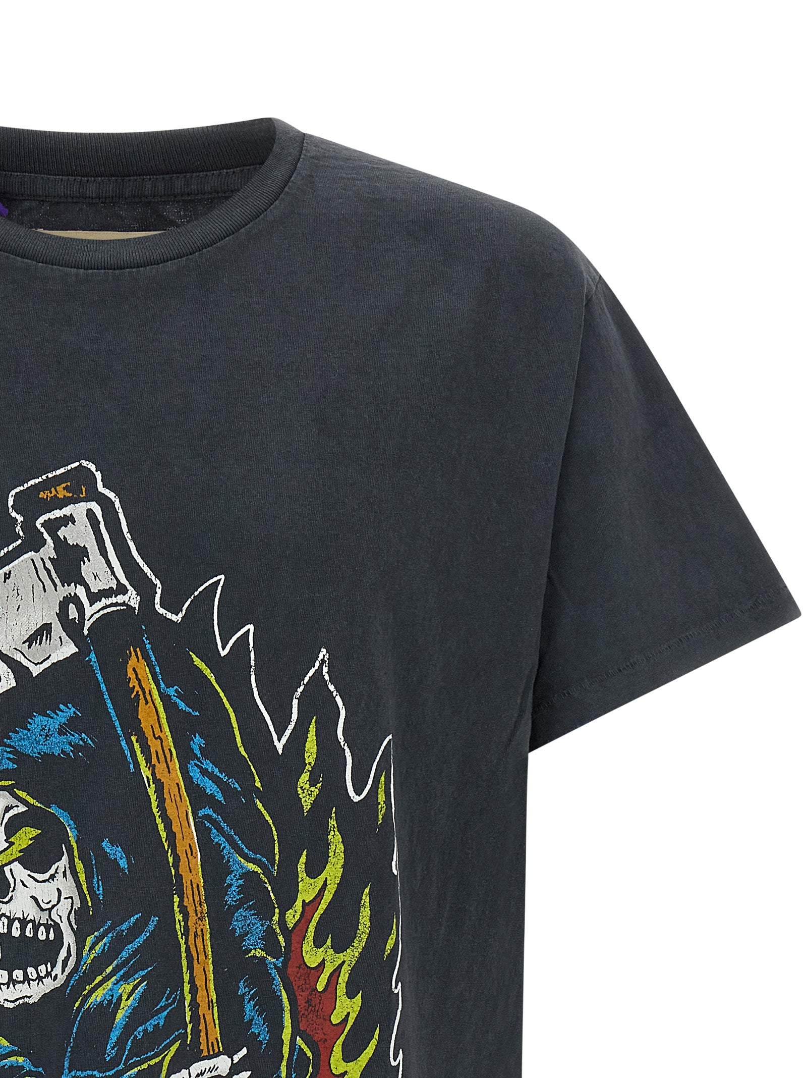 Big Reaper ATK T-shirt Gray Cotton