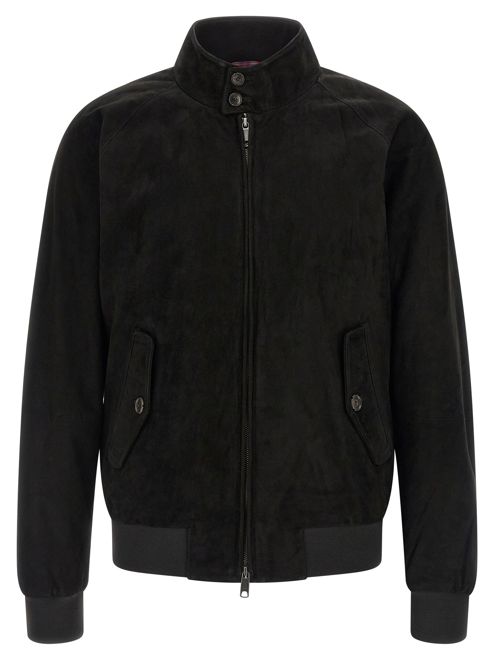 Harrington - G9 jacket Black Goat Leather Down Jacket, Parka, Casual