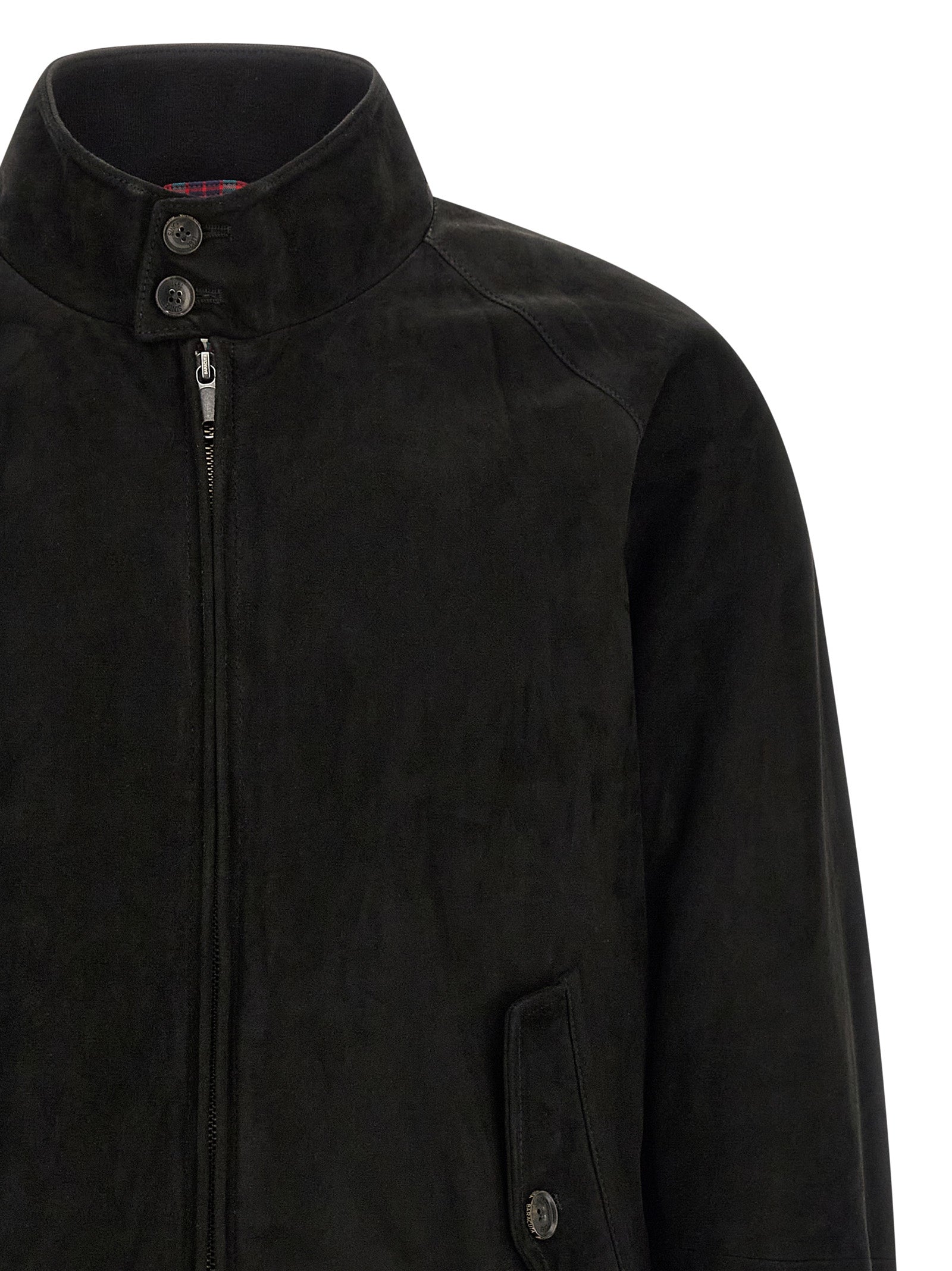 Harrington - G9 jacket Black Goat Leather Down Jacket, Parka, Casual