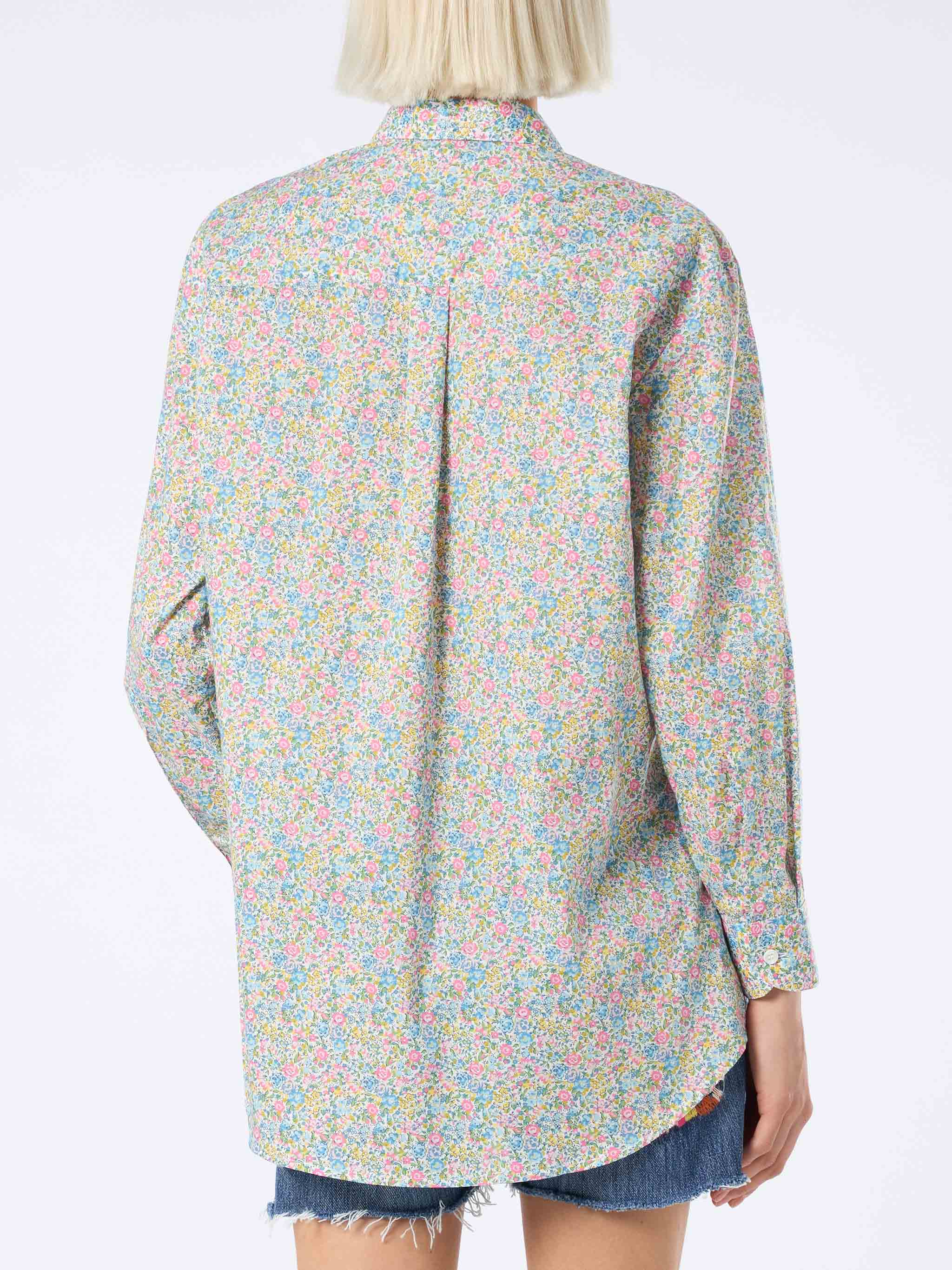 Multicolor Floral Brigitte Shirt | Special Edition Yellow