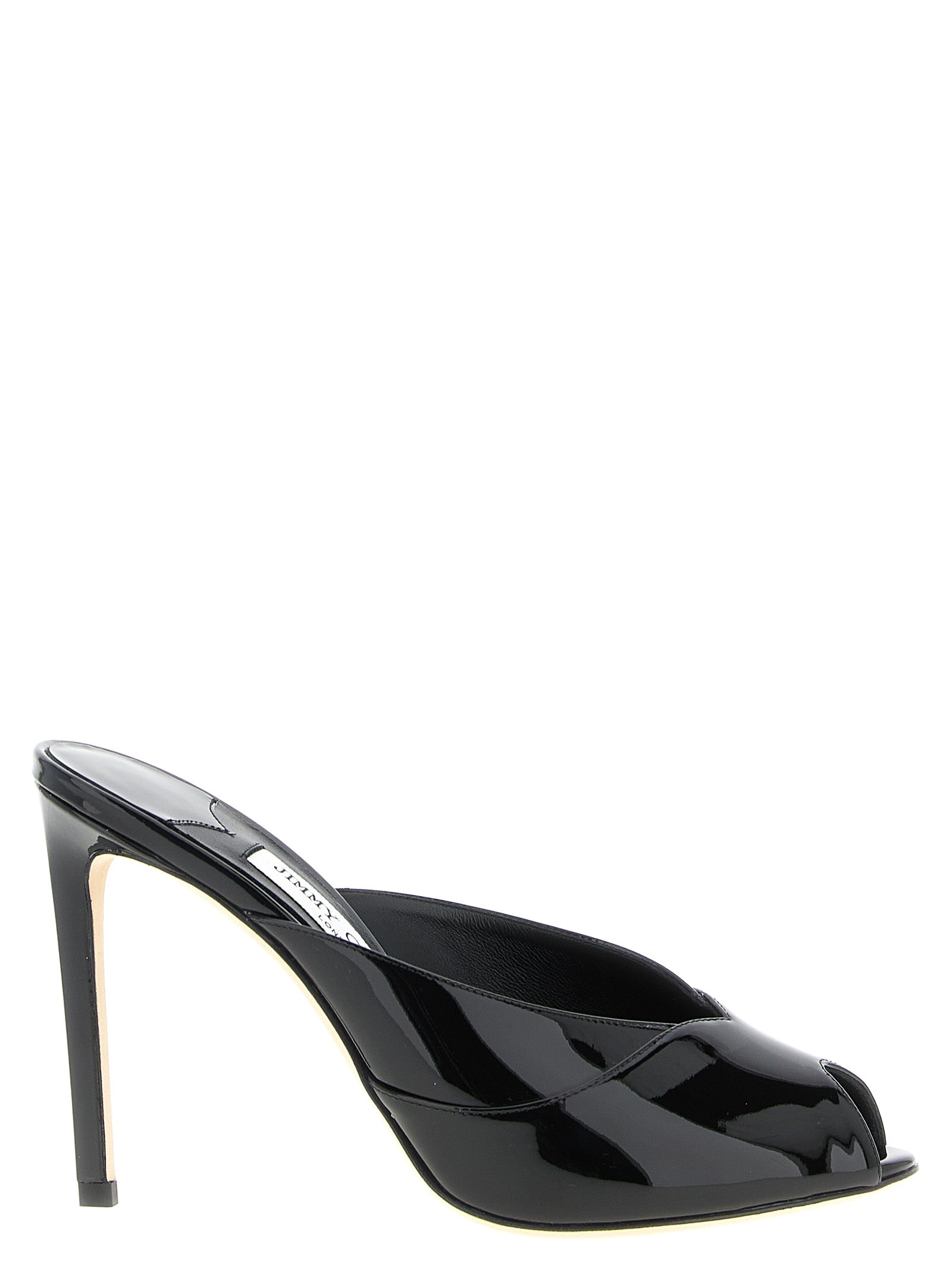 mULE bRIGITTE Black Lh Sa Pt Me Sandal