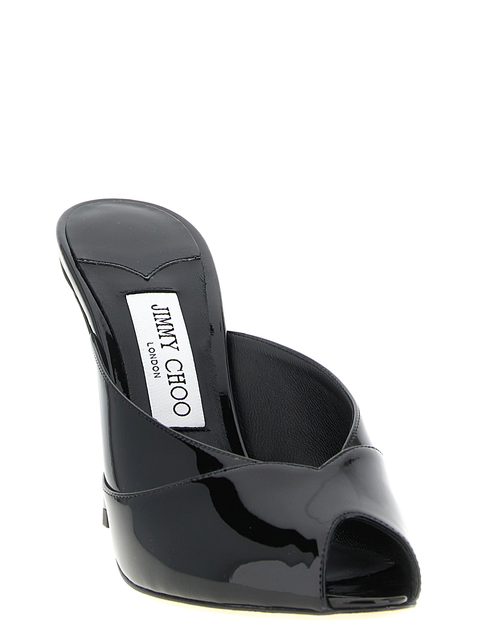 mULE bRIGITTE Black Lh Sa Pt Me Sandal