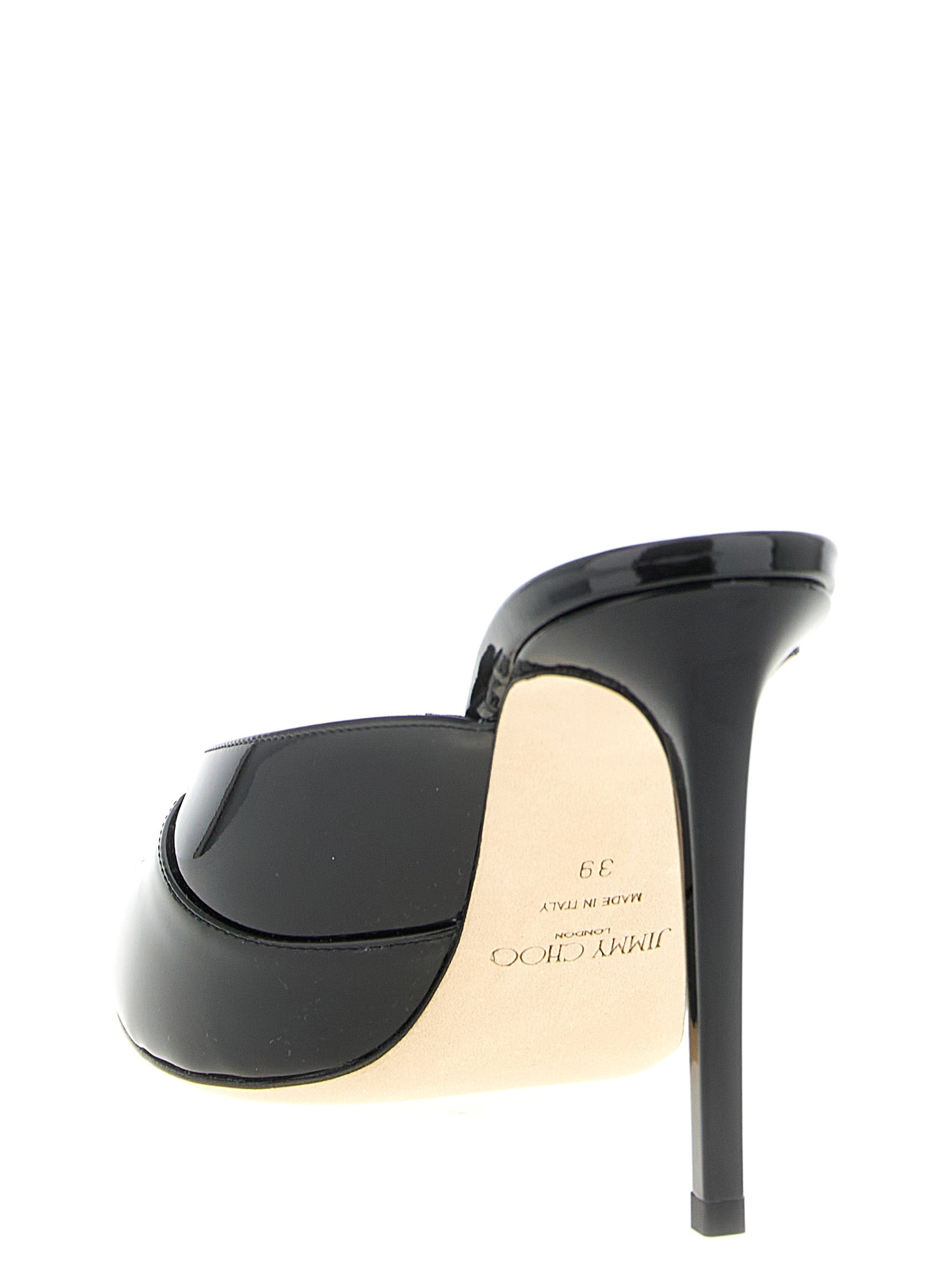 mULE bRIGITTE Black Lh Sa Pt Me Sandal