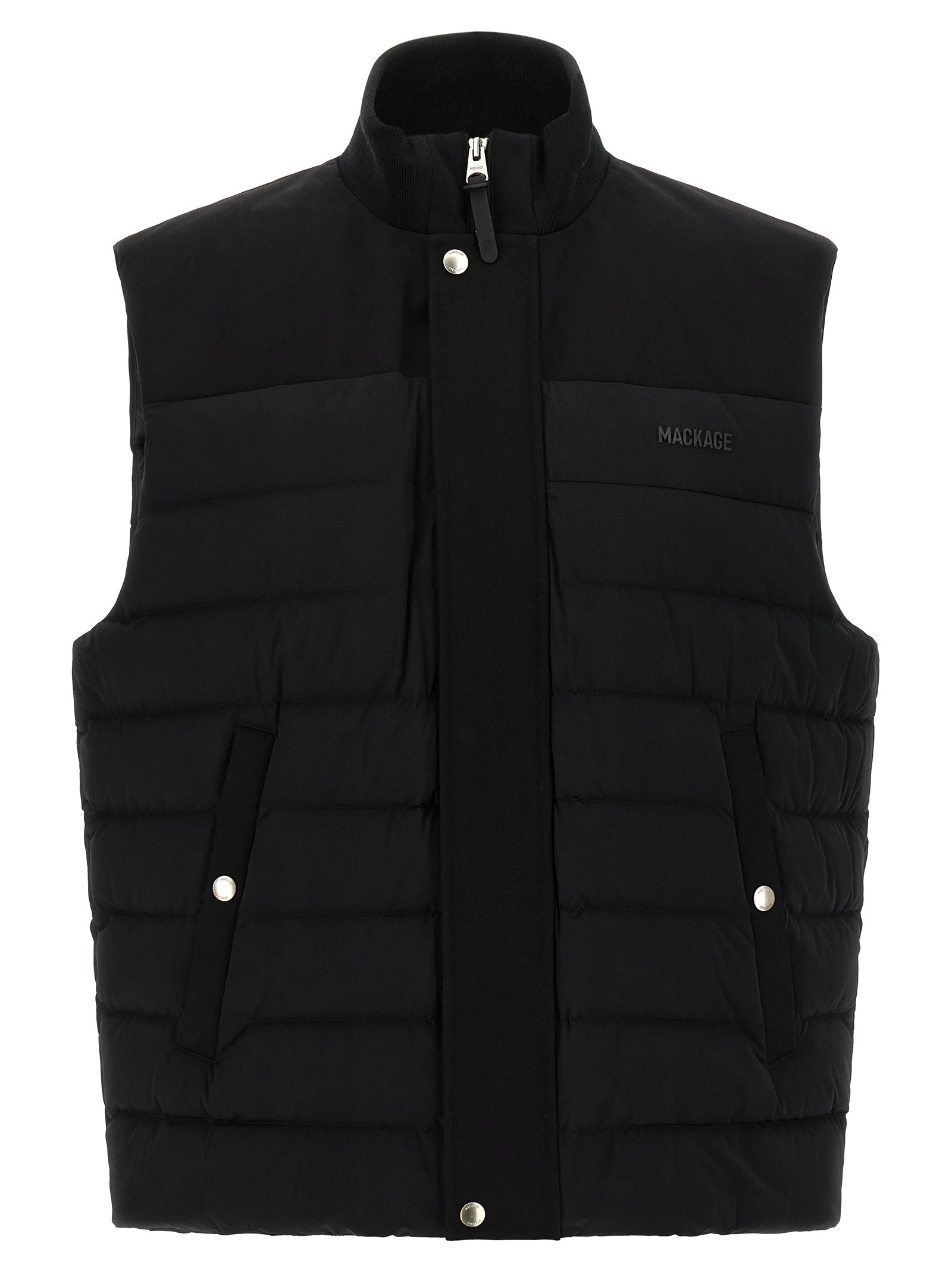 Brody vest Black Nylon Gilet