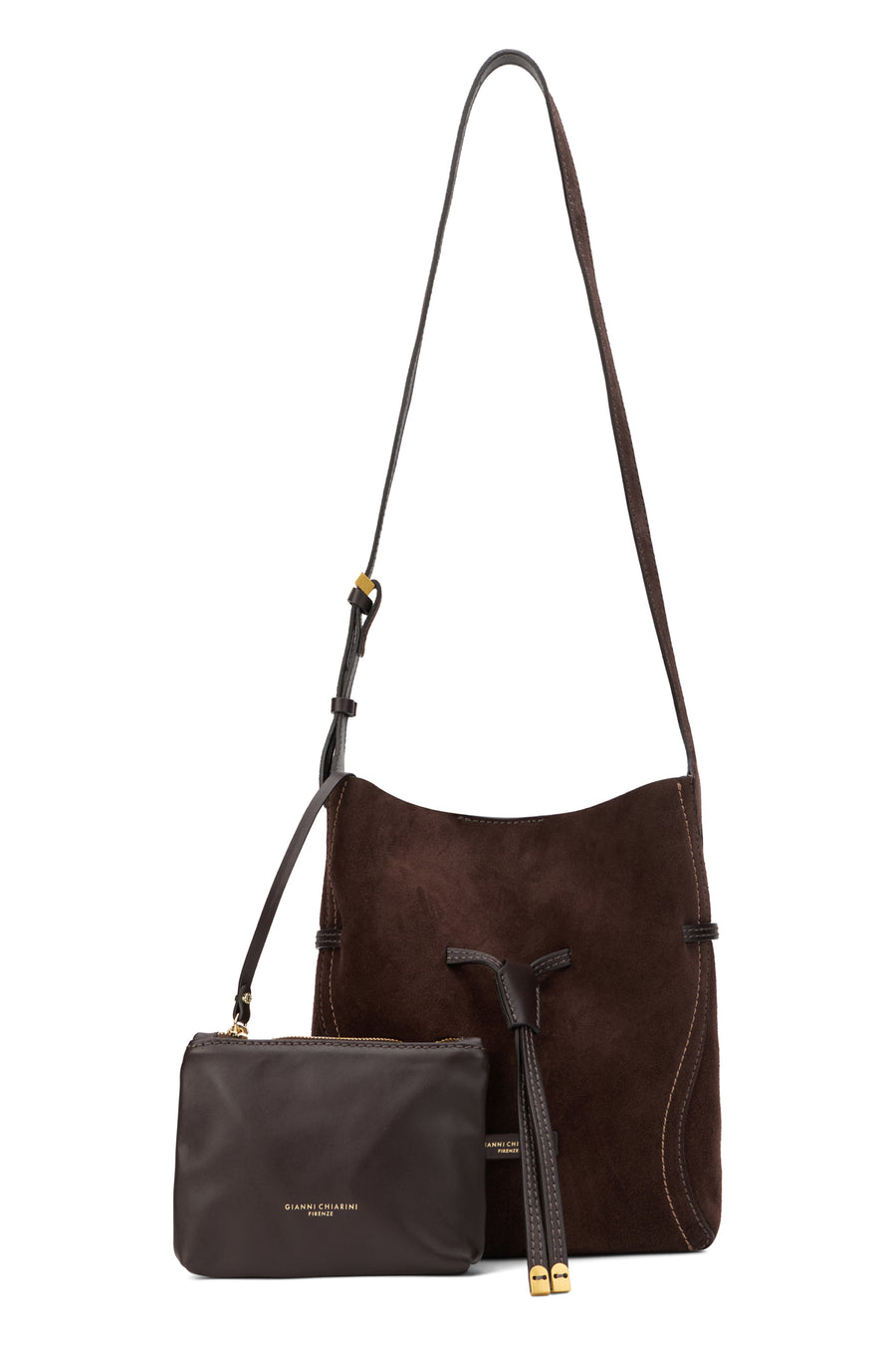 Shoulder Bag Mocha Calfskin