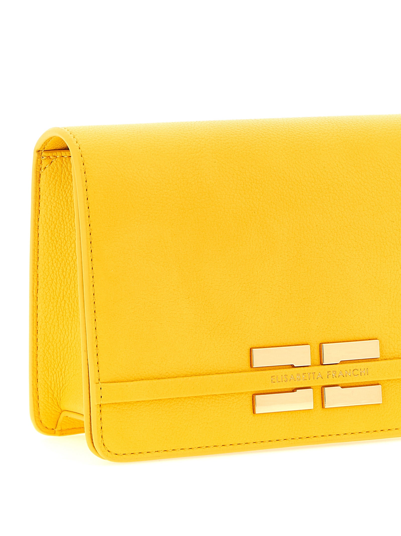 Logo shoulder strap Yellow Crossbody Bags