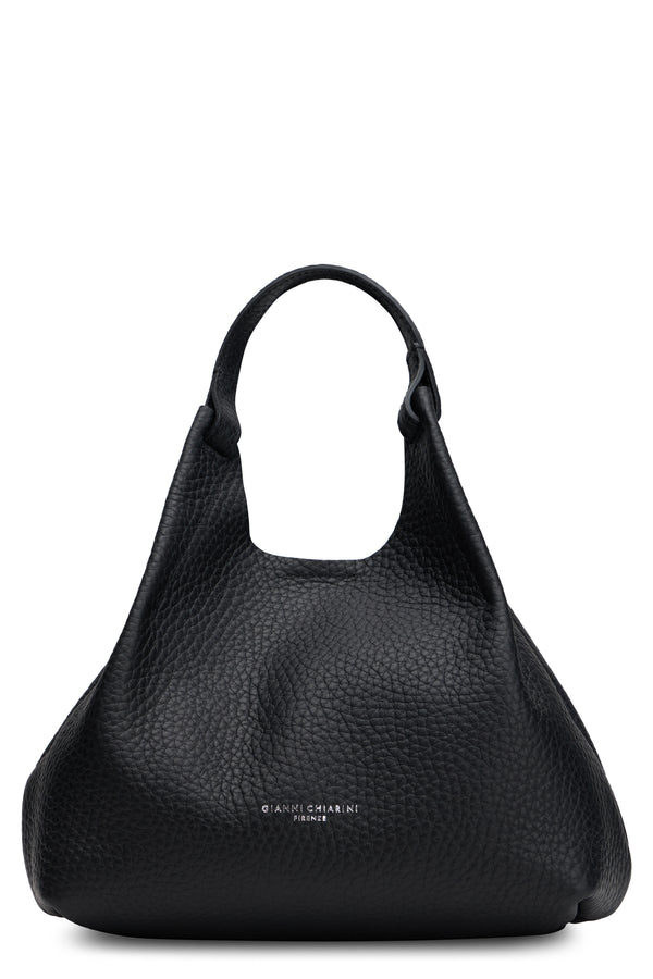 Hobo Handbag Black Calfskin Handbags